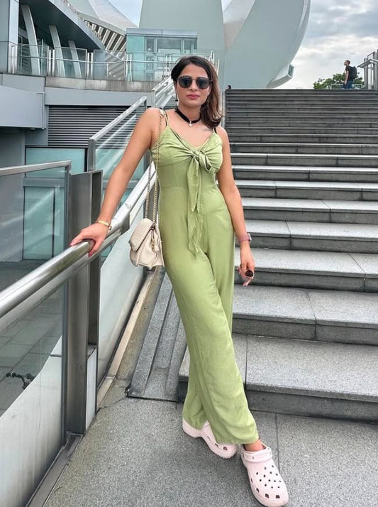 Bow Pant Jumpsuit (Used)